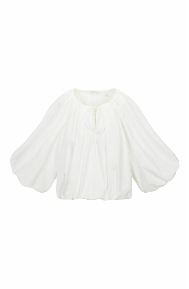 Rebecca Taylor Priya Bubble Top, Alternate, color, Milk