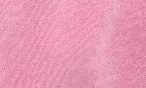 Mini Boden Kids' Heart Pocket Velour Pants In Pink
