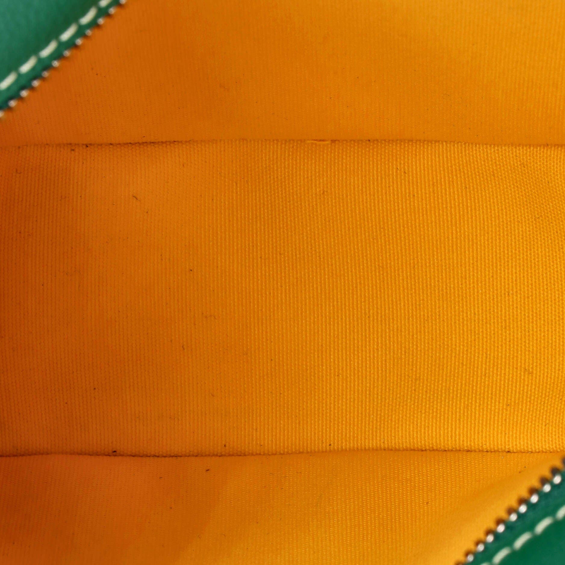 Pre-Owned Goyard Hirondelle Shoulder Bag Coated Canvas and Leather, Alternate, color, Green