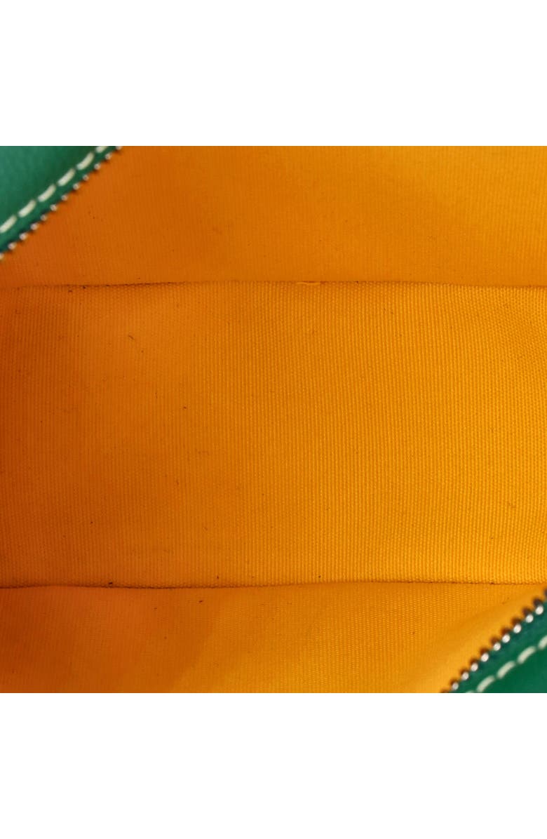 Pre-Owned Goyard Hirondelle Shoulder Bag Coated Canvas and Leather, Alternate, color, Green