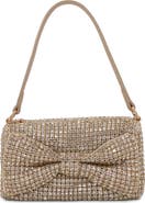 BERNESS Rhinestone Bow Handheld Bag