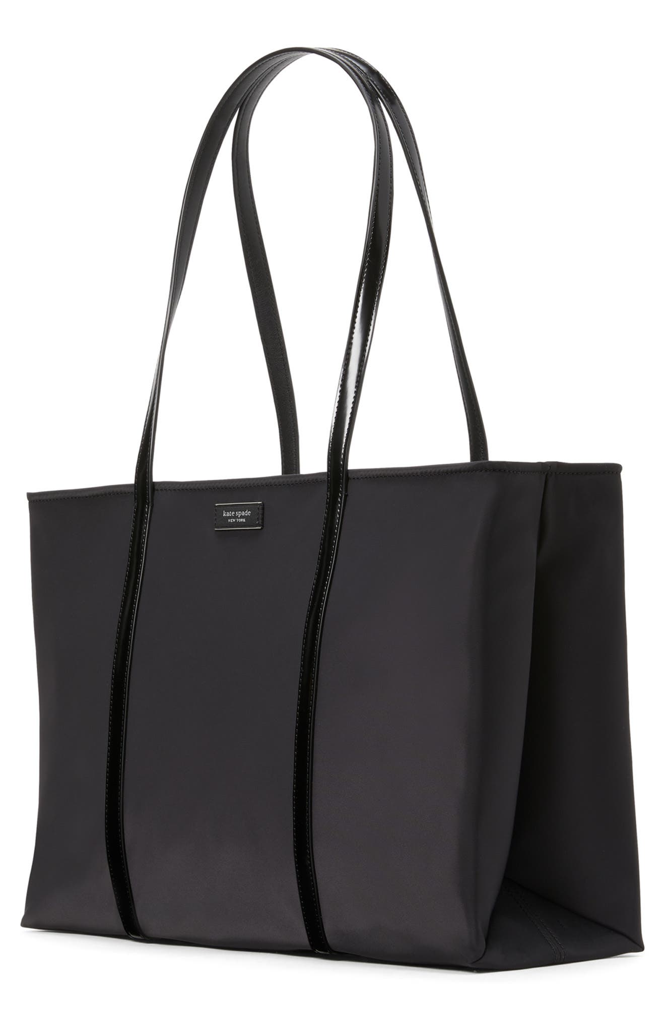 Kate Spade New York medium sam icon recycled nylon tote, Alternate, color, 