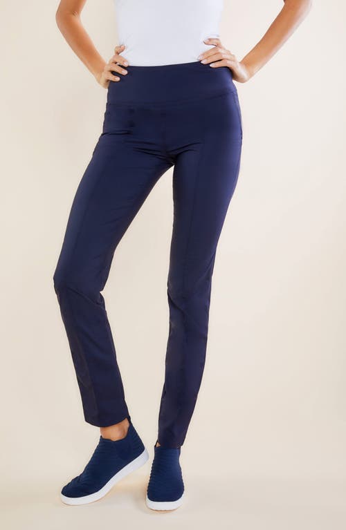 Anatomie The Sonia Curvy High Rise Pant In Navy