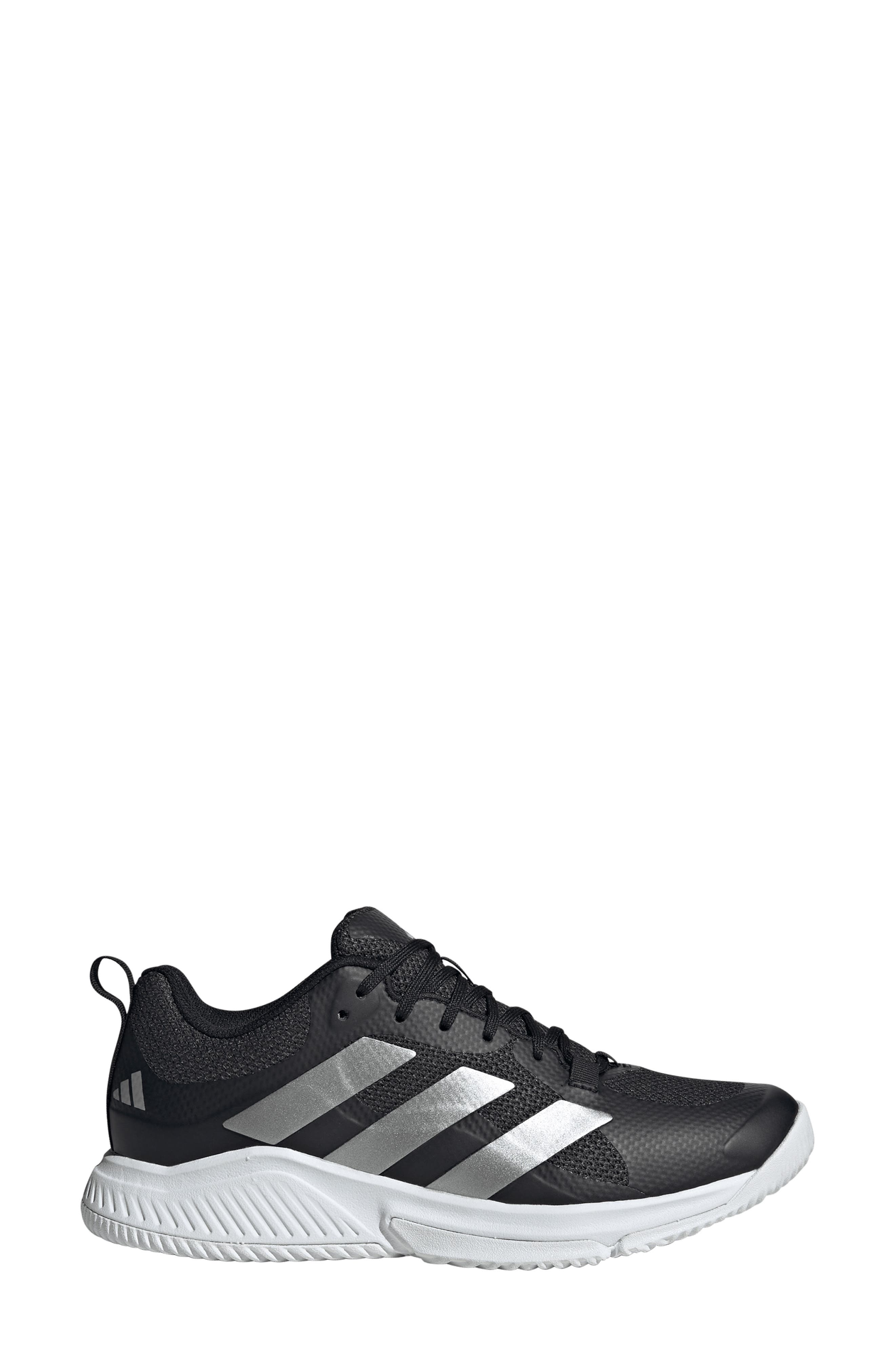 Court Team 2.0 Training Shoe, Alternate, color, BLACK/ SILVER METALLIC/ WHITE