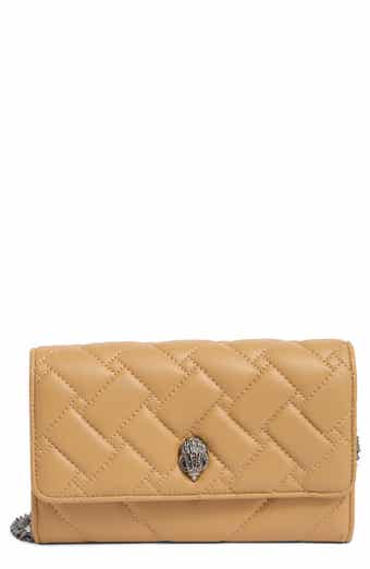 Kensington Quilted Leather Wallet on a Chain