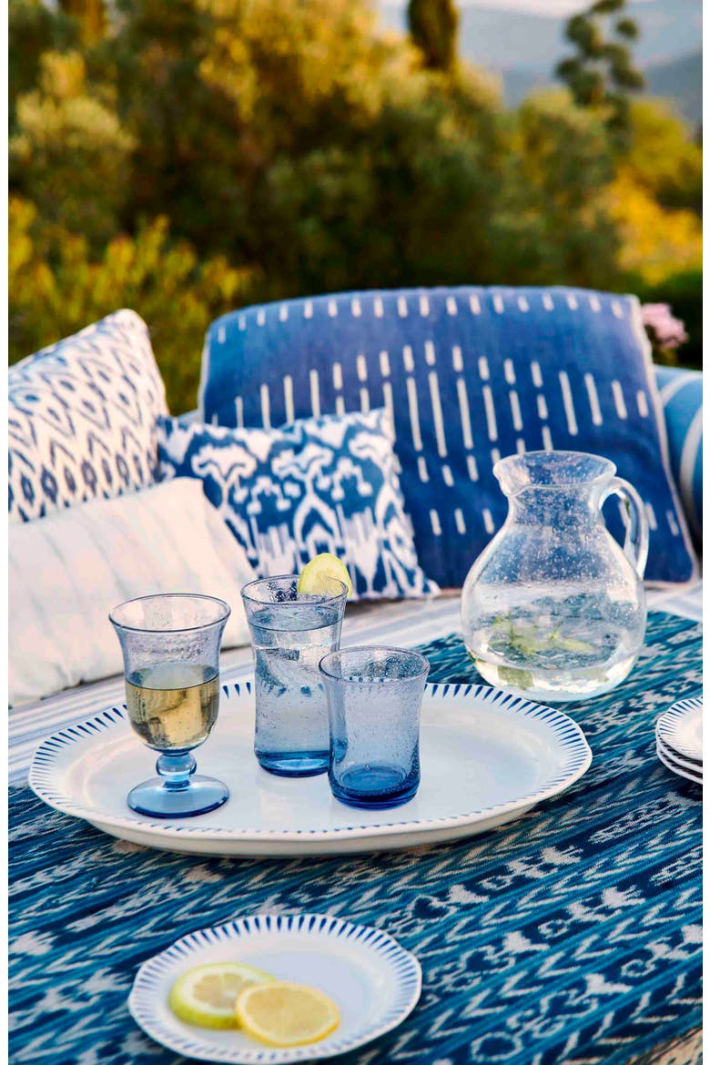 Provence Glass Tumbler, Alternate, color, CHAMBRAY