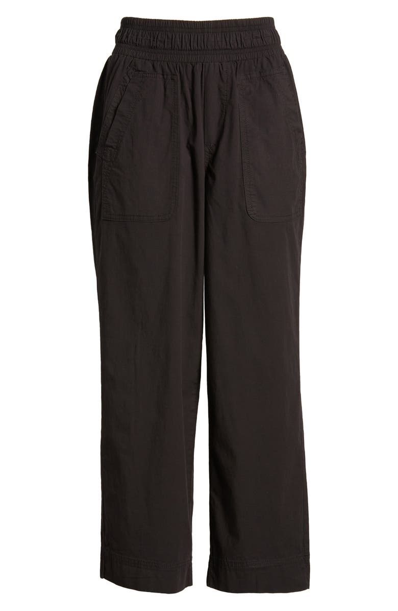 Wit & Wisdom Relaxed Straight Leg Pants, Alternate, color, Black