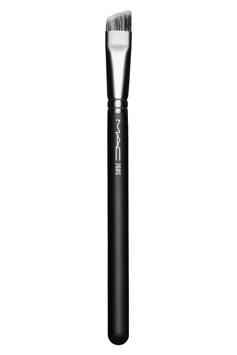 MAC 268S Synthetic Duo Fibre Angle Brush, Main, color, NO COLOR