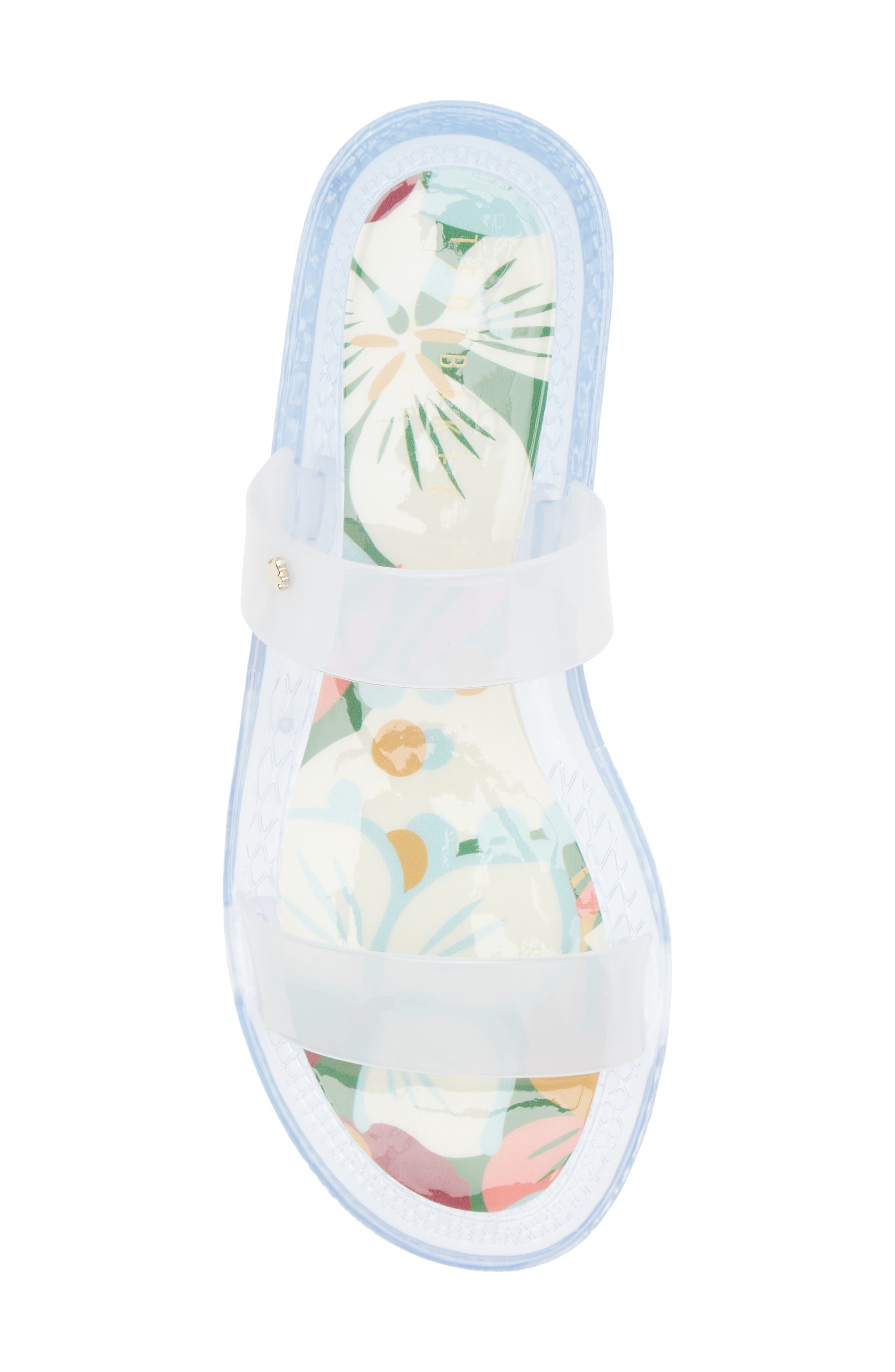 Ted Baker London Juleeyy Sunburst Jelly Slide Sandal, Alternate, color, 