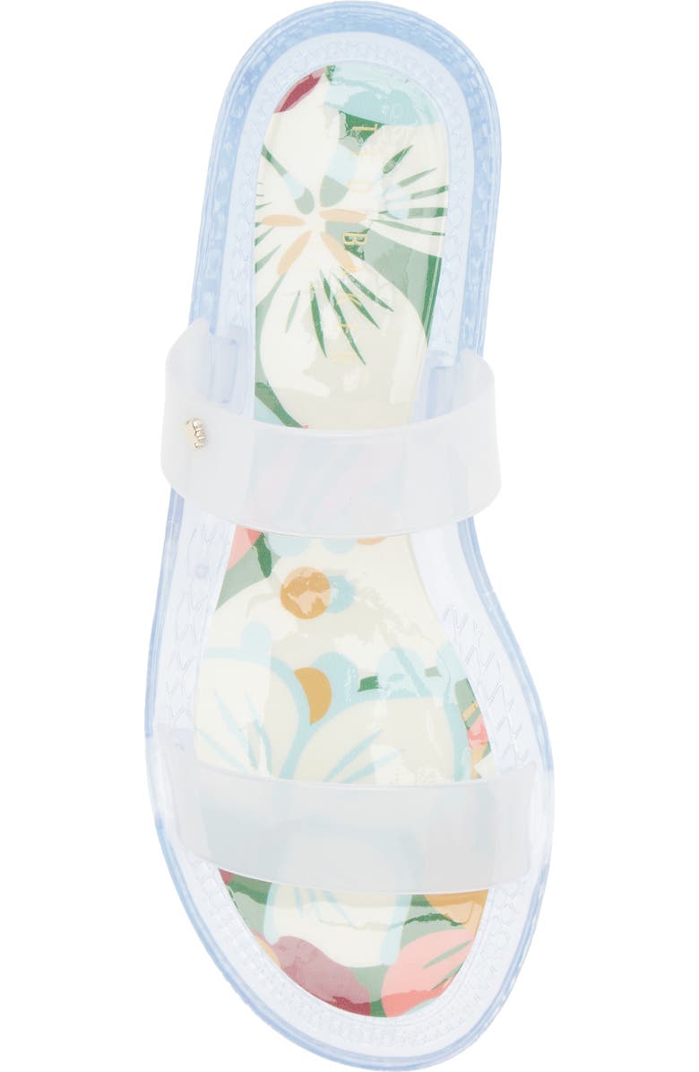Ted Baker London Juleeyy Sunburst Jelly Slide Sandal, Alternate, color,