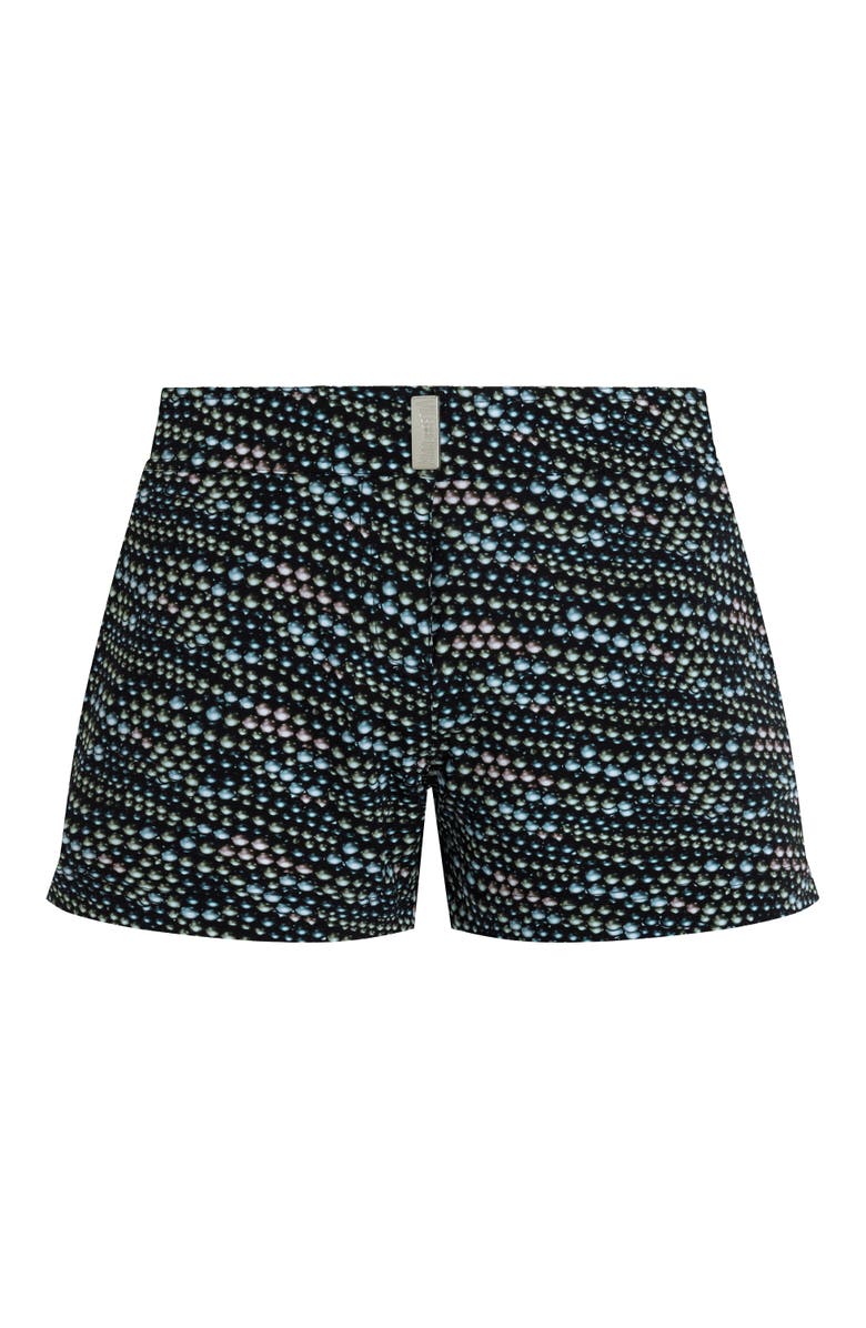 Vilebrequin Women's Pearl Stretch Swim Shorts, Alternate, color, Noir