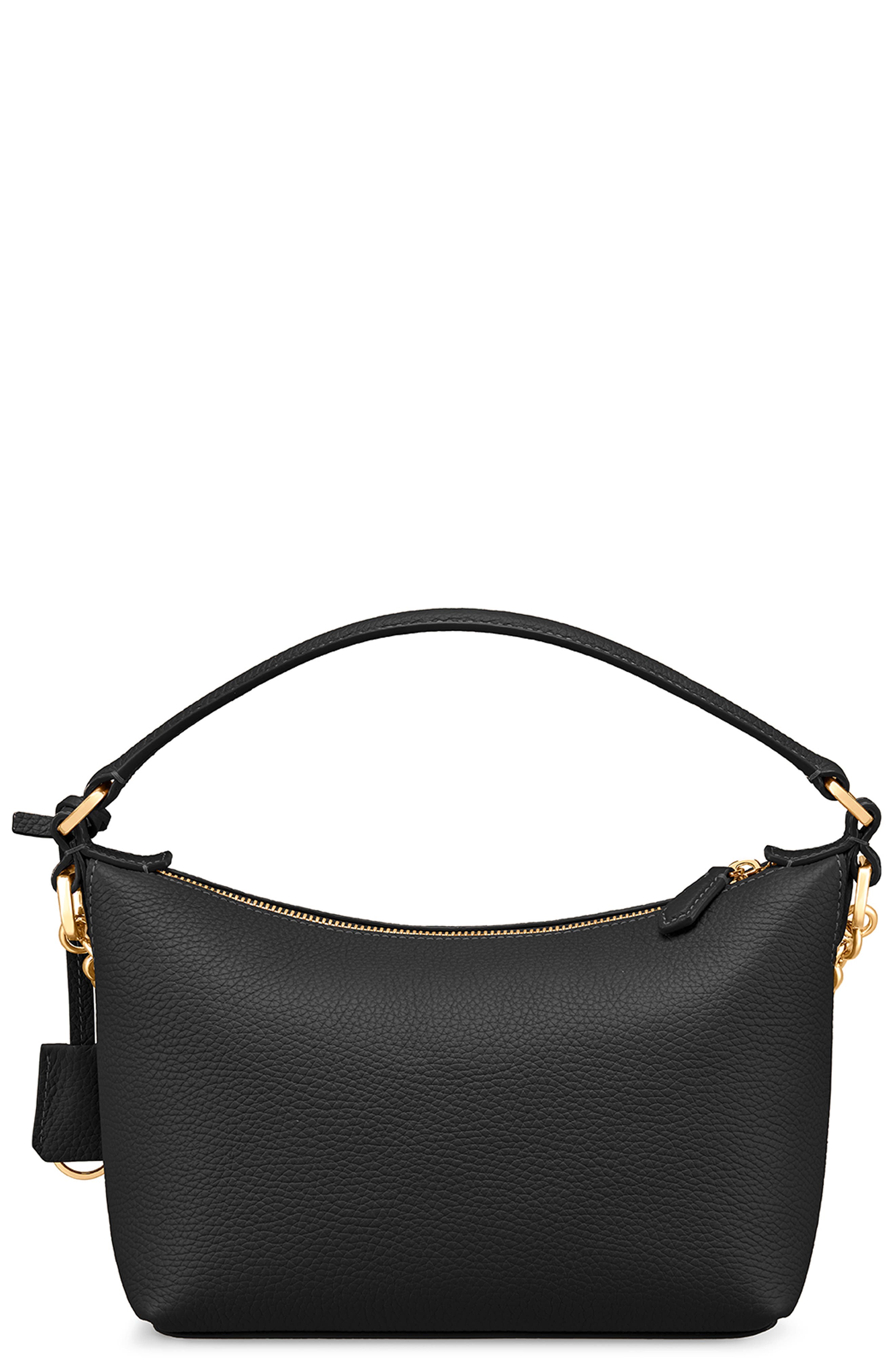 MAISON de SABRÉ The Limited-Edition Soft Hobo, Alternate, color, Black Caviar