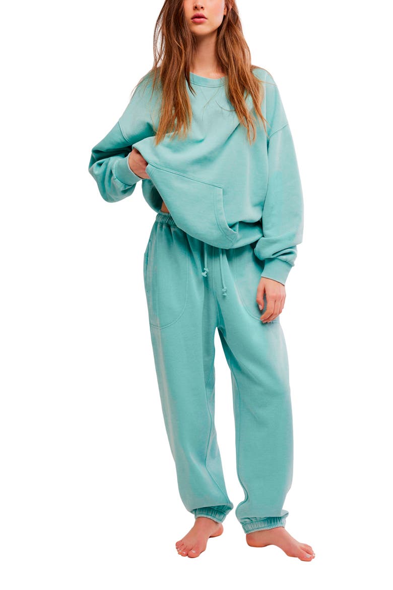 Intimately FP Slow it Down Joggers, Alternate, color, AQUA