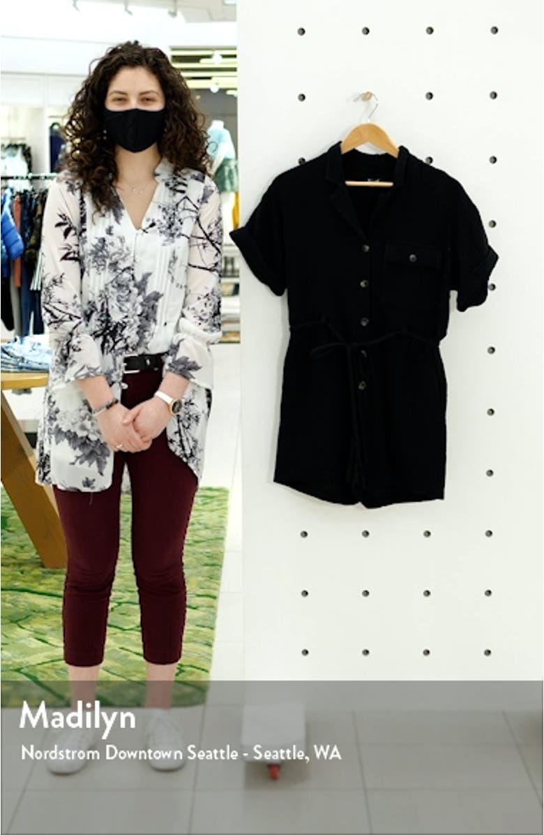 Lightspun Belted Safari Romper, sales video thumbnail