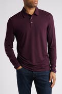Threads 4 Thought Luxe Jersey Long Sleeve Polo