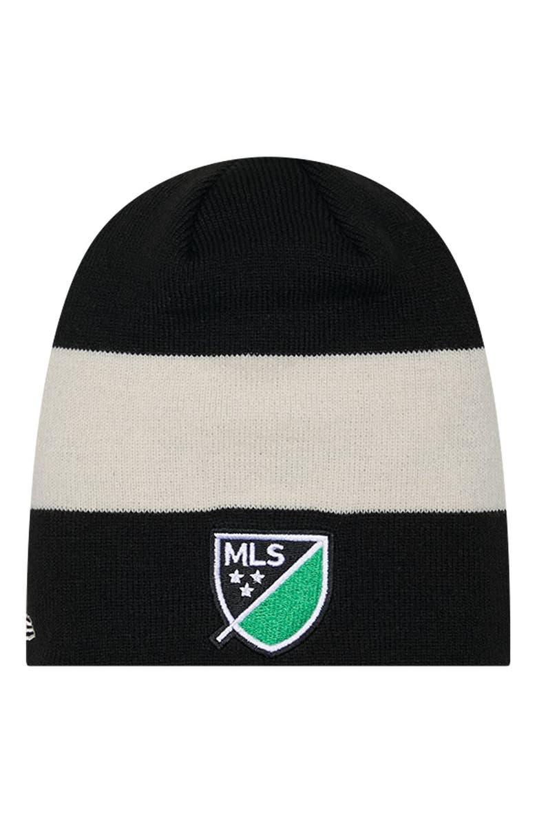 New Era Men's New Era Black Austin FC 2024 Kick Off Collection Knit Beanie, Alternate, color, 
