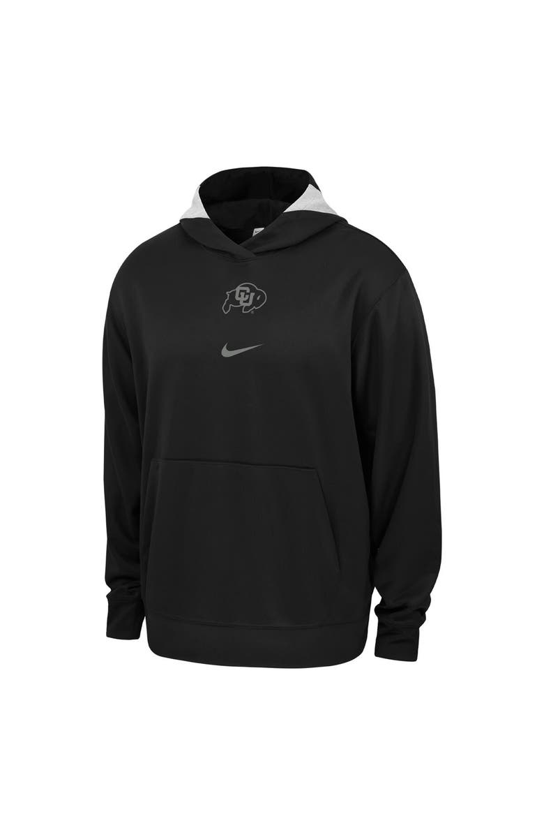 Nike Men's Nike Black Colorado Buffaloes Basketball Spotlight Performance Pullover Hoodie, Alternate, color, Black