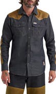 Wrangler Filson x Wrangler Two-Tone Denim Western Snap-Up Shirt