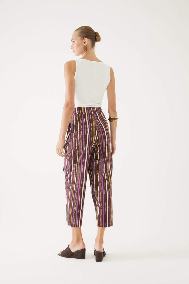 Multicolor Print Pants, Alternate, color, MULTICOLOR
