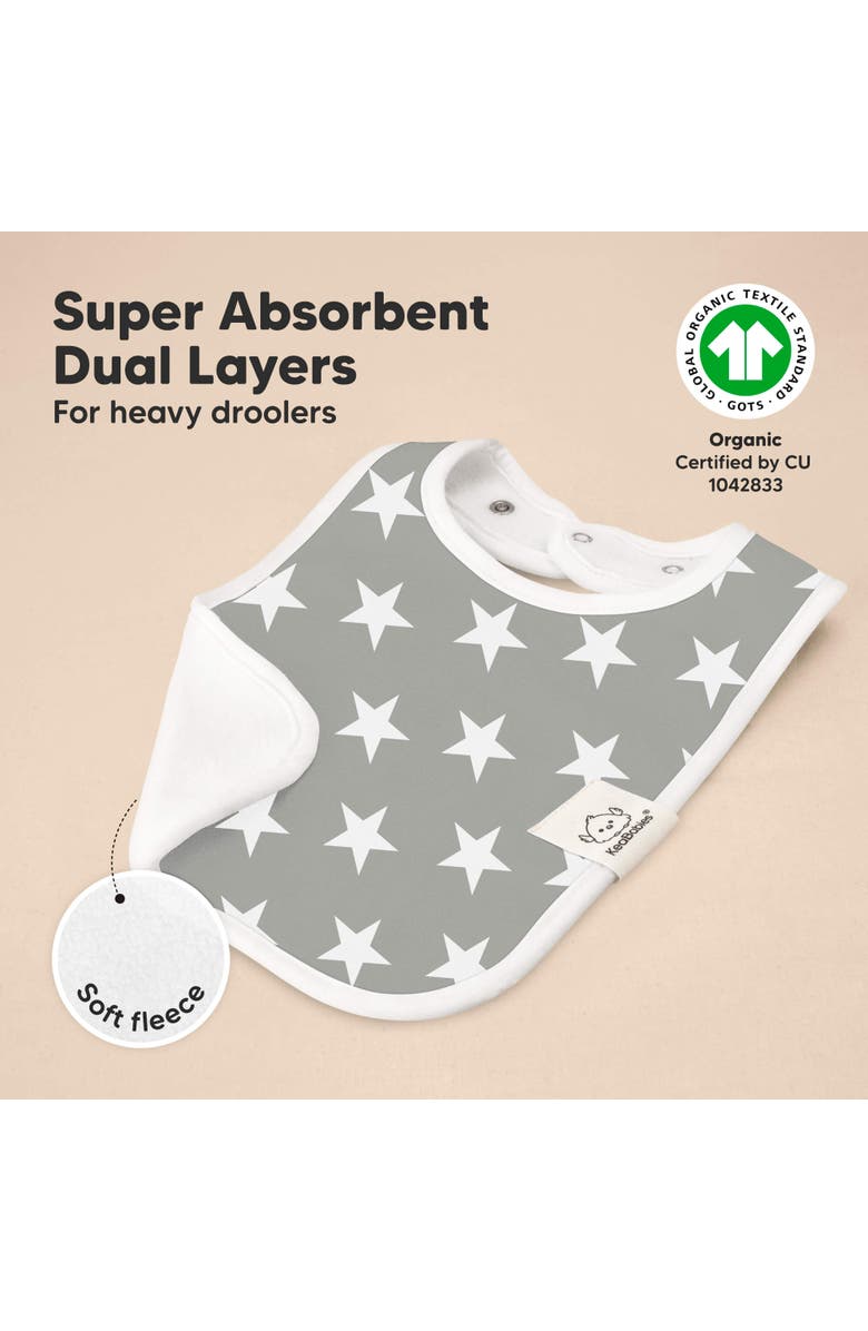 KeaBabies 8-Pack Coast Drool Bibs, Alternate, color, Crossroads