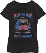 General Motors Girl's General Motors Camaro Cruising in the USA  Graphic T-Shirt