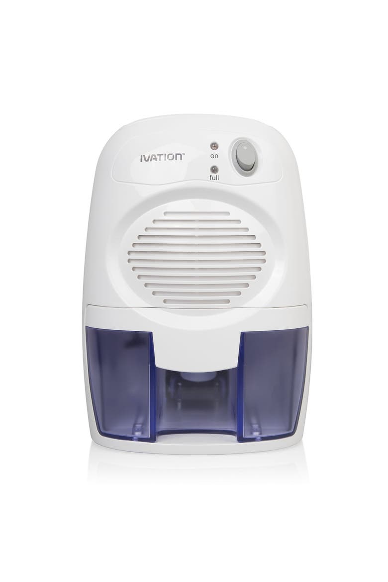 Powerful Small-Size Thermo-Electric Dehumidifier for Basement or Small Rooms, Alternate, color, White
