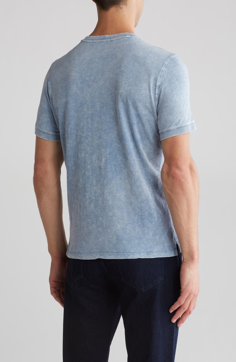 Robert Barakett Reno Split Neck Cotton T-Shirt, Alternate, color,