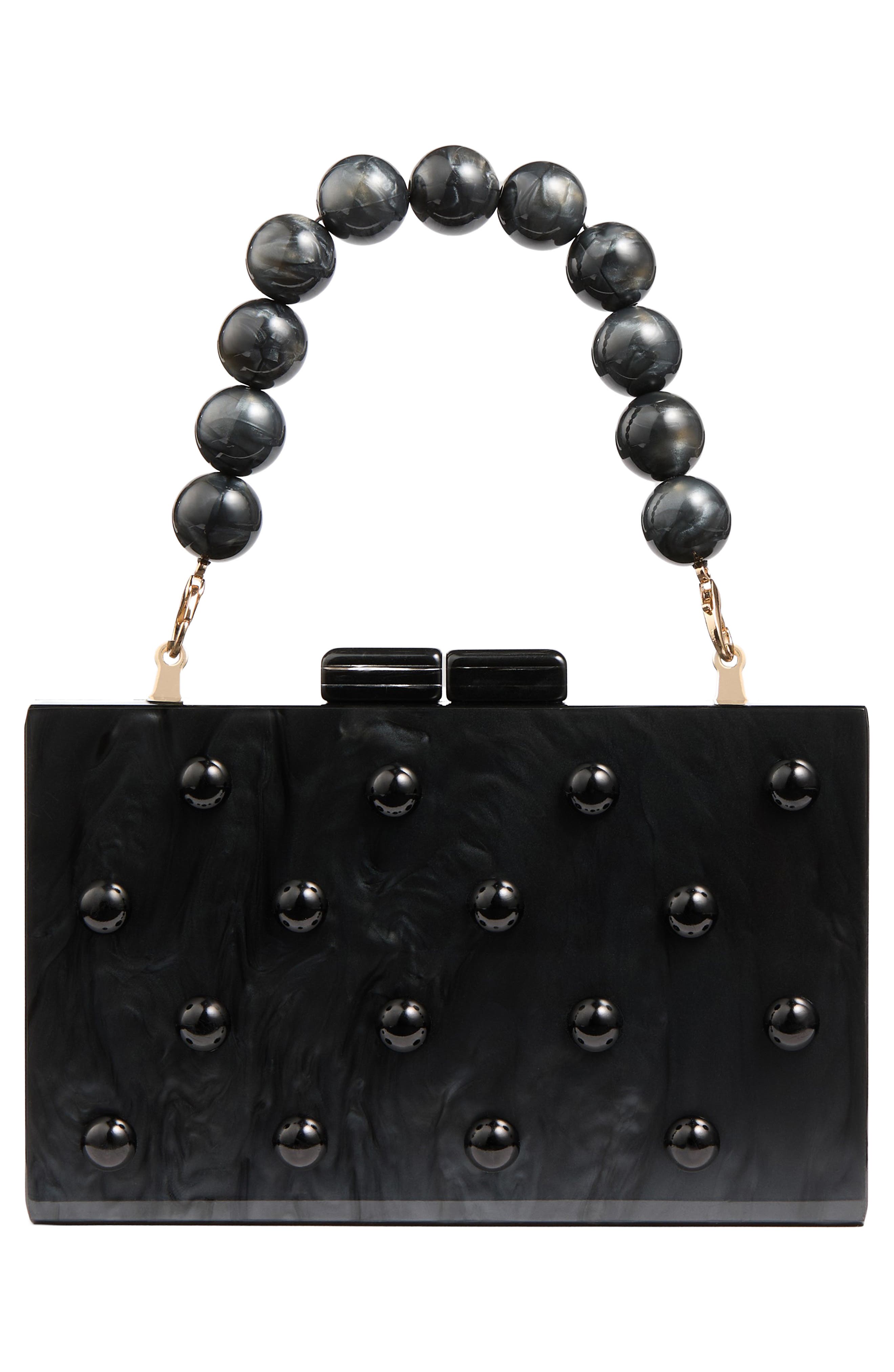 LK Bennett Malia Box Frame Clutch, Alternate, color, 