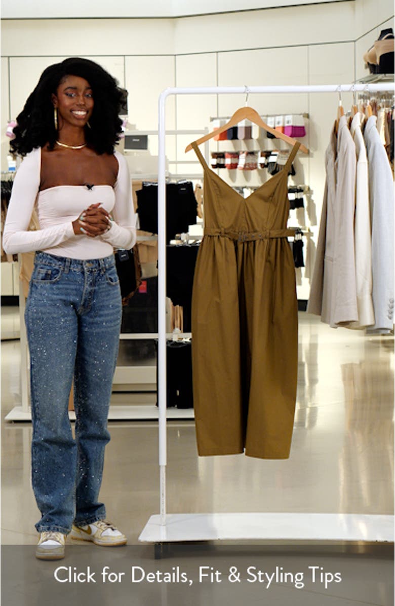 Juno Halter Neck Cotton Dress, sales video thumbnail