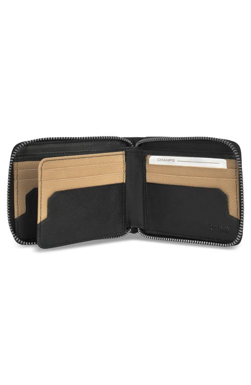 CHAMPS CHAMPS ICONIC ZIP AROUND BIFOLD WALLET