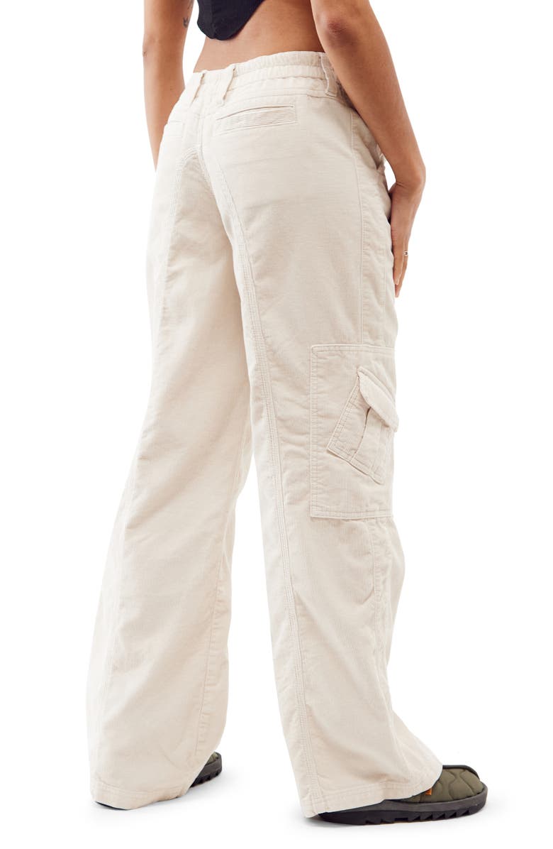 BDG Urban Outfitters Y2K Low Rise Corduroy Cargo Pants, Alternate, color, 