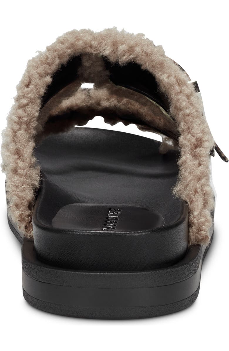 Aerosoles Olivia Faux Shearling Sandal, Alternate, color,
