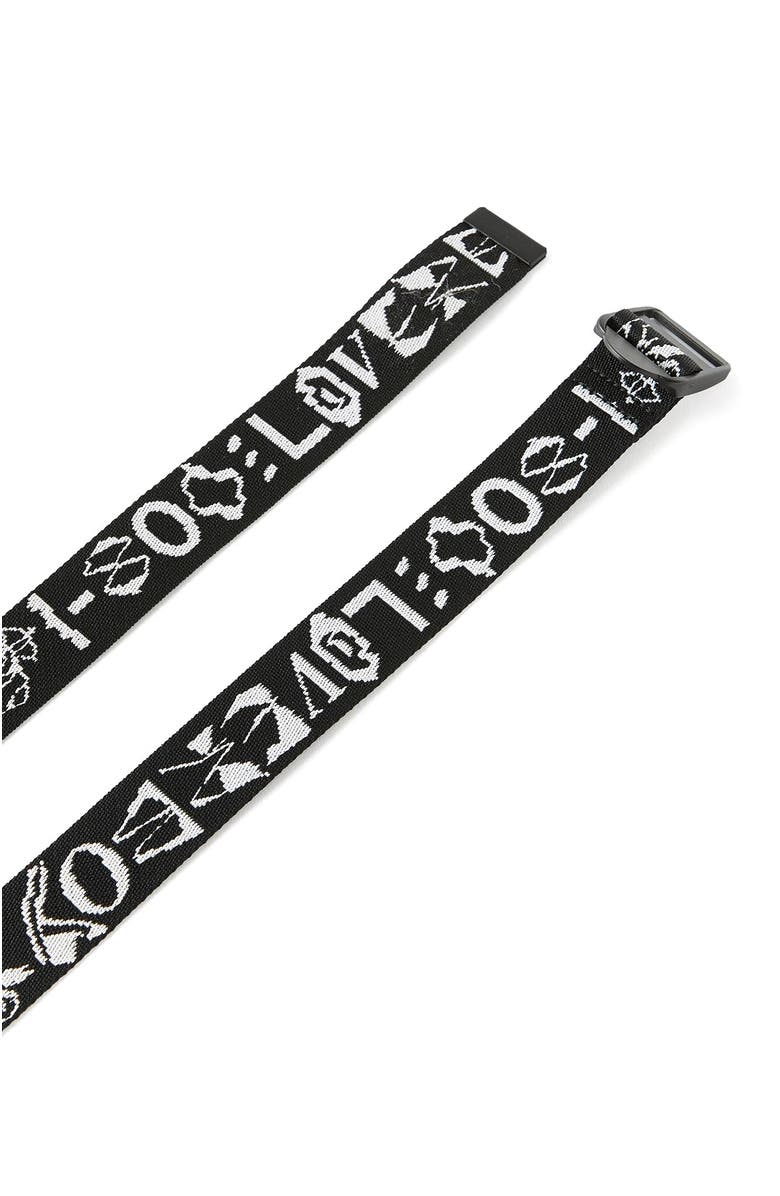 Cotton On Men's Cable Belt, Alternate, color, Black 1-800-Loverboy