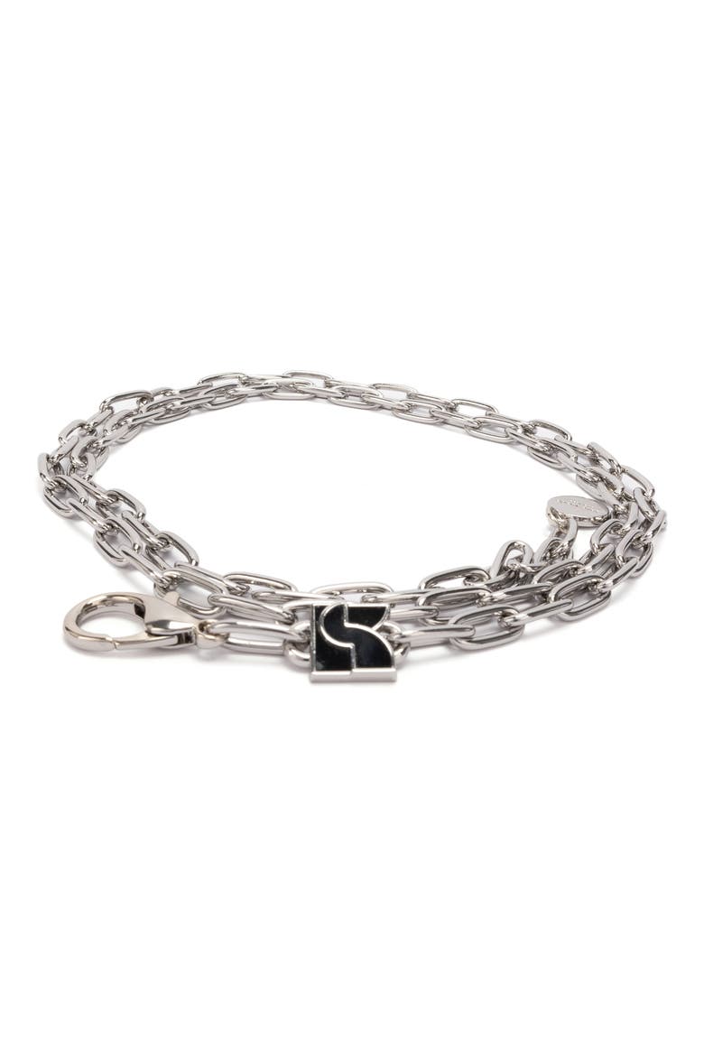 dakota chain belt, Main, color, NICKEL / BLACK