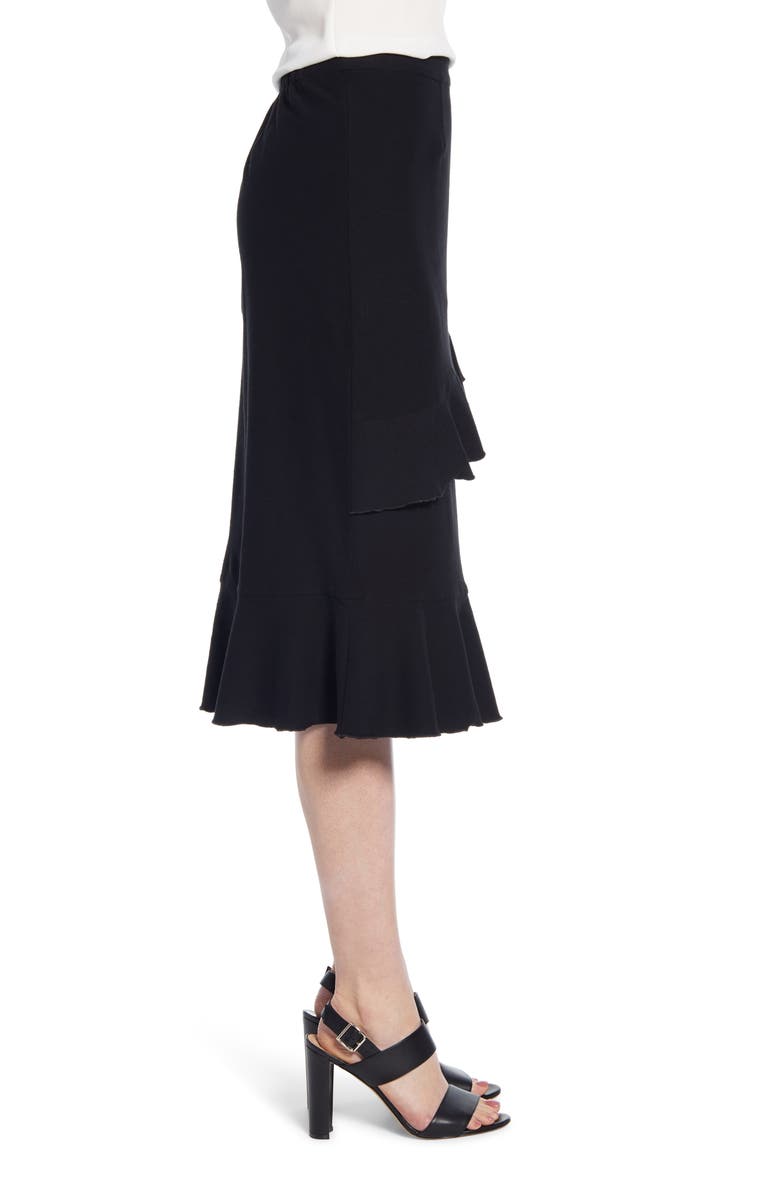 Ming Wang Ruffle Skirt, Alternate, color, 