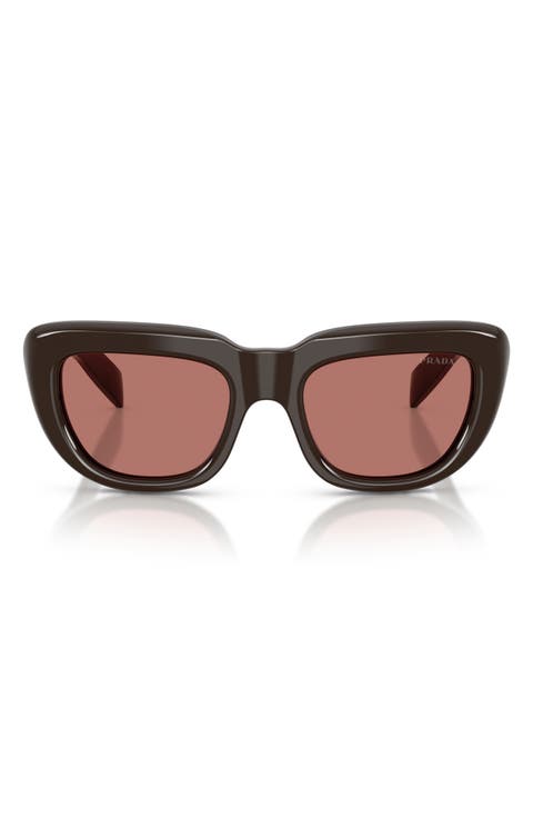 53mm Rectangular Sunglasses