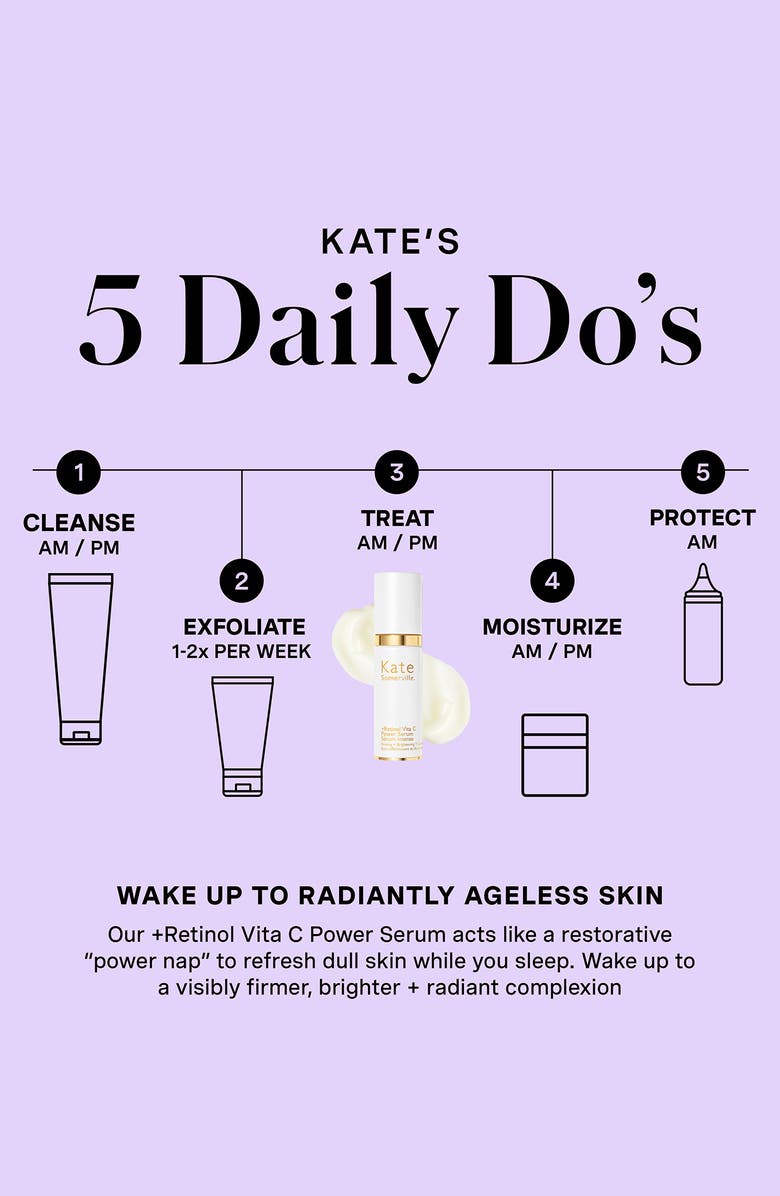 Kate Somerville<sup>®</sup> +Retinol Vita C Power Serum Firming + Brightening Treatment, Alternate, color,
