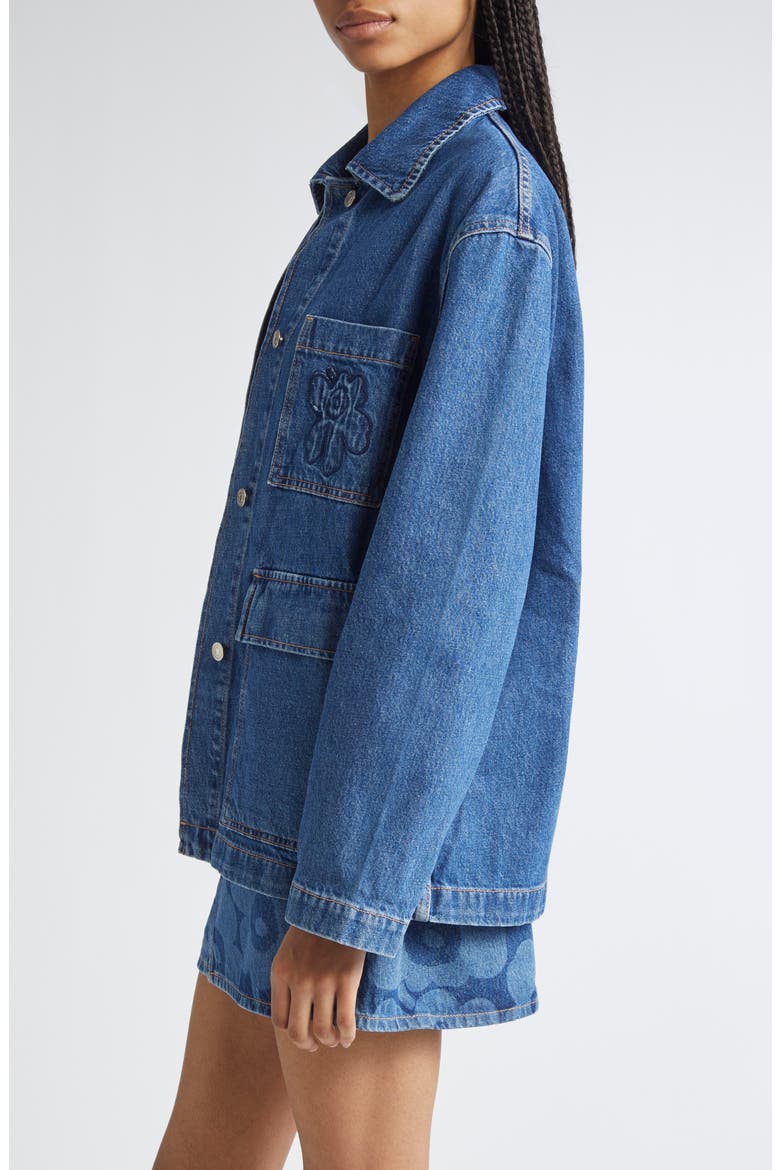Maridenim Poweri Unikko Denim Jacket (Women) | Nordstromrack
