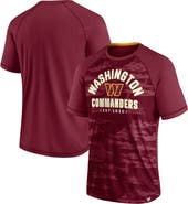 FANATICS Men's Fanatics Branded Burgundy Washington Commanders Hail Mary Raglan T-Shirt