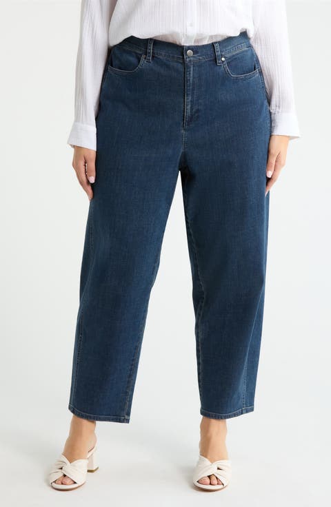 Ankle Lantern Jeans (Plus)