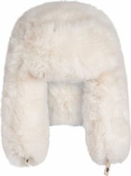 Cynthia Rowley The Snow Bunny Faux Fur Trapper Hat