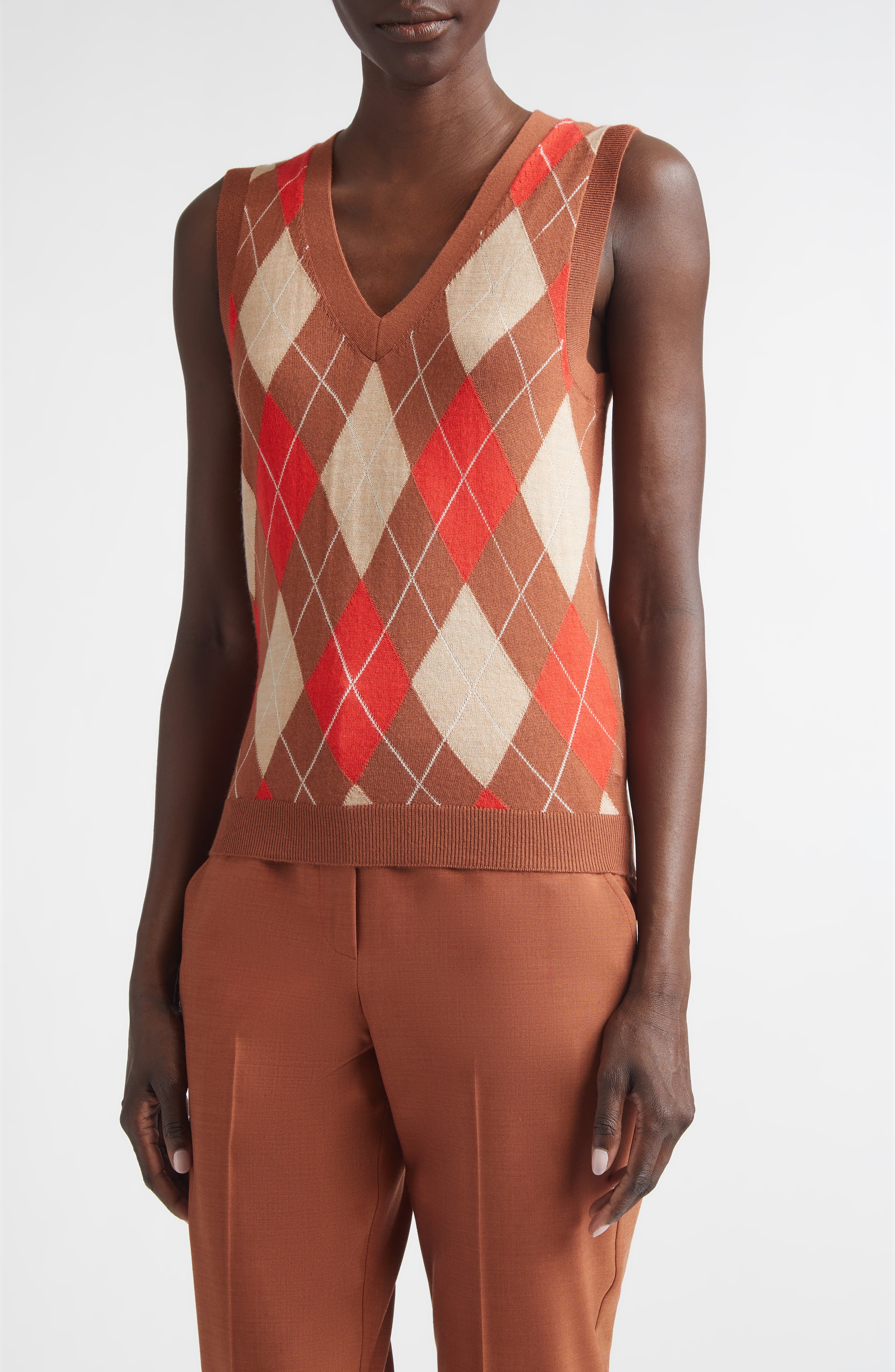 selected CAMEL/ RUST / PERSIMMON MULTI
