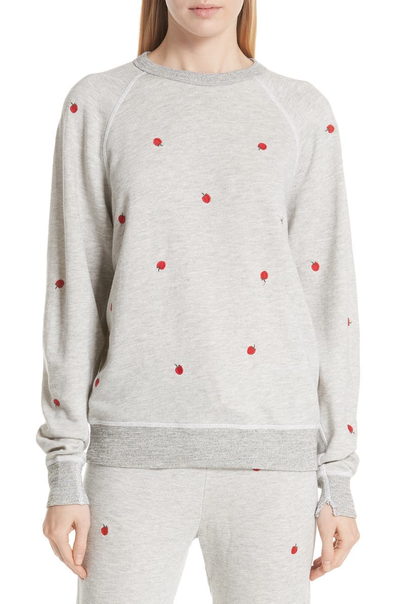 THE GREAT. College Sweatshirt, Main, color, 