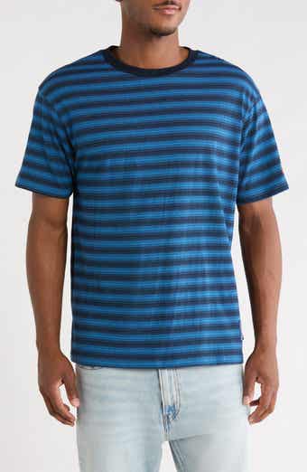 Relaxed Fit Stripe Jacquard T-Shirt
