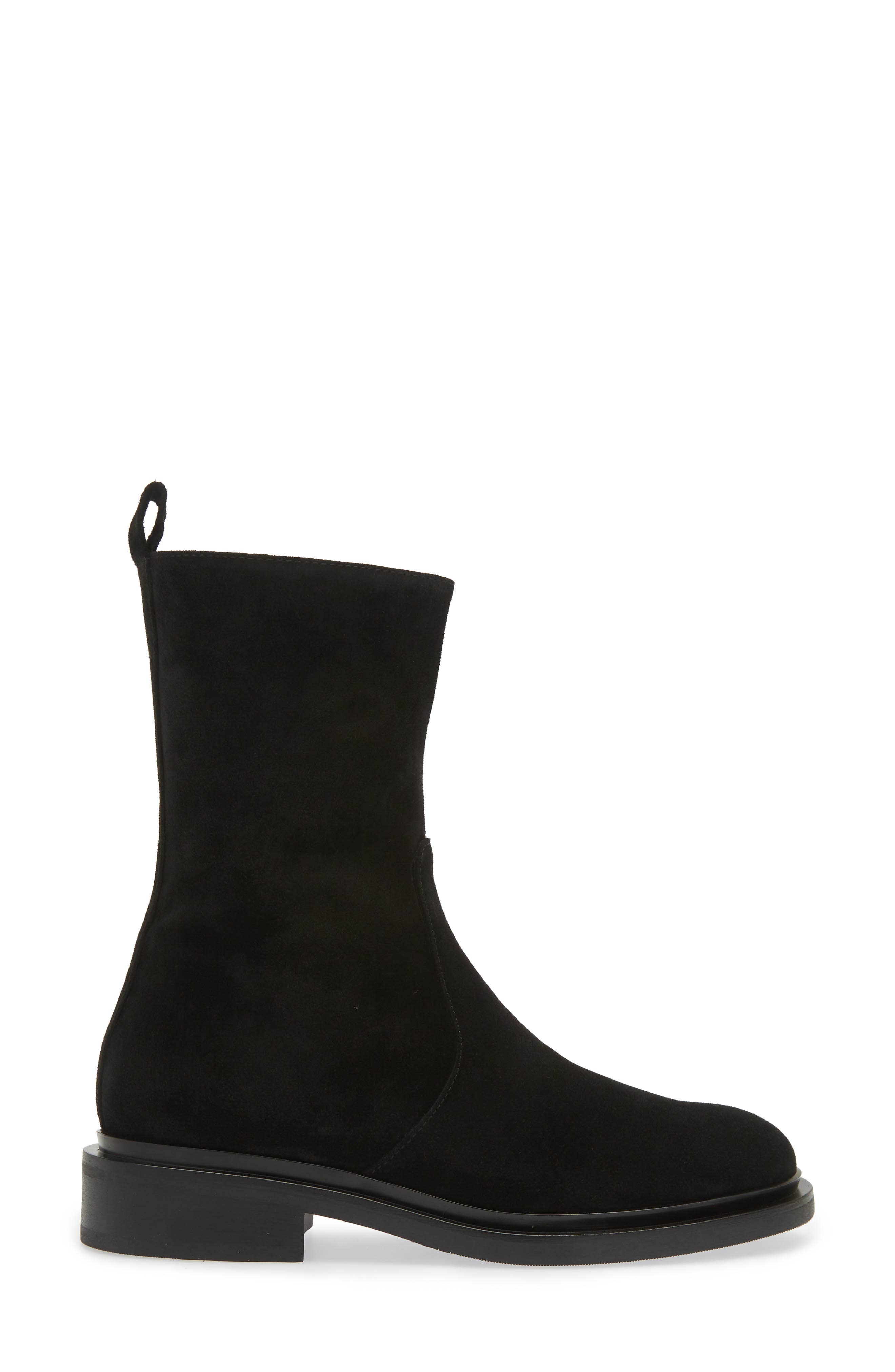 Cordani Blaize Bootie, Alternate, color, Black Suede
