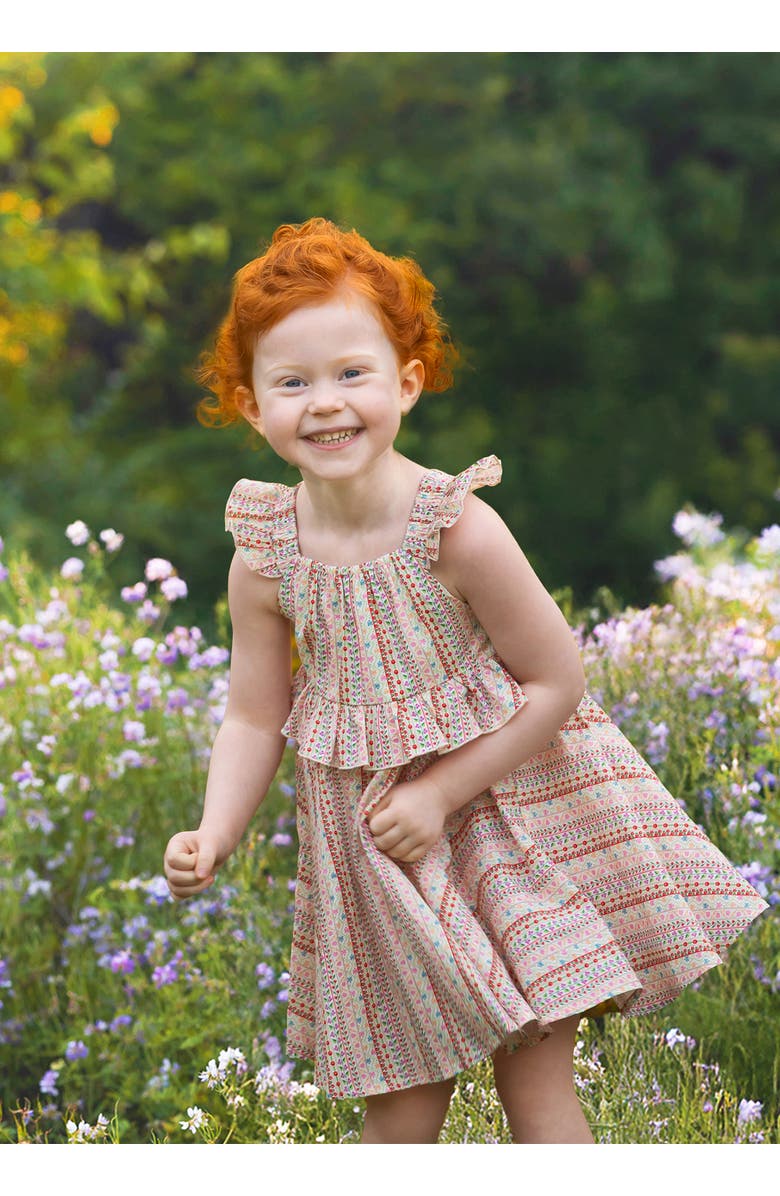 Mabel + Honey Bella Reina Sleeveless Dress, Alternate, color, Pink, Striped