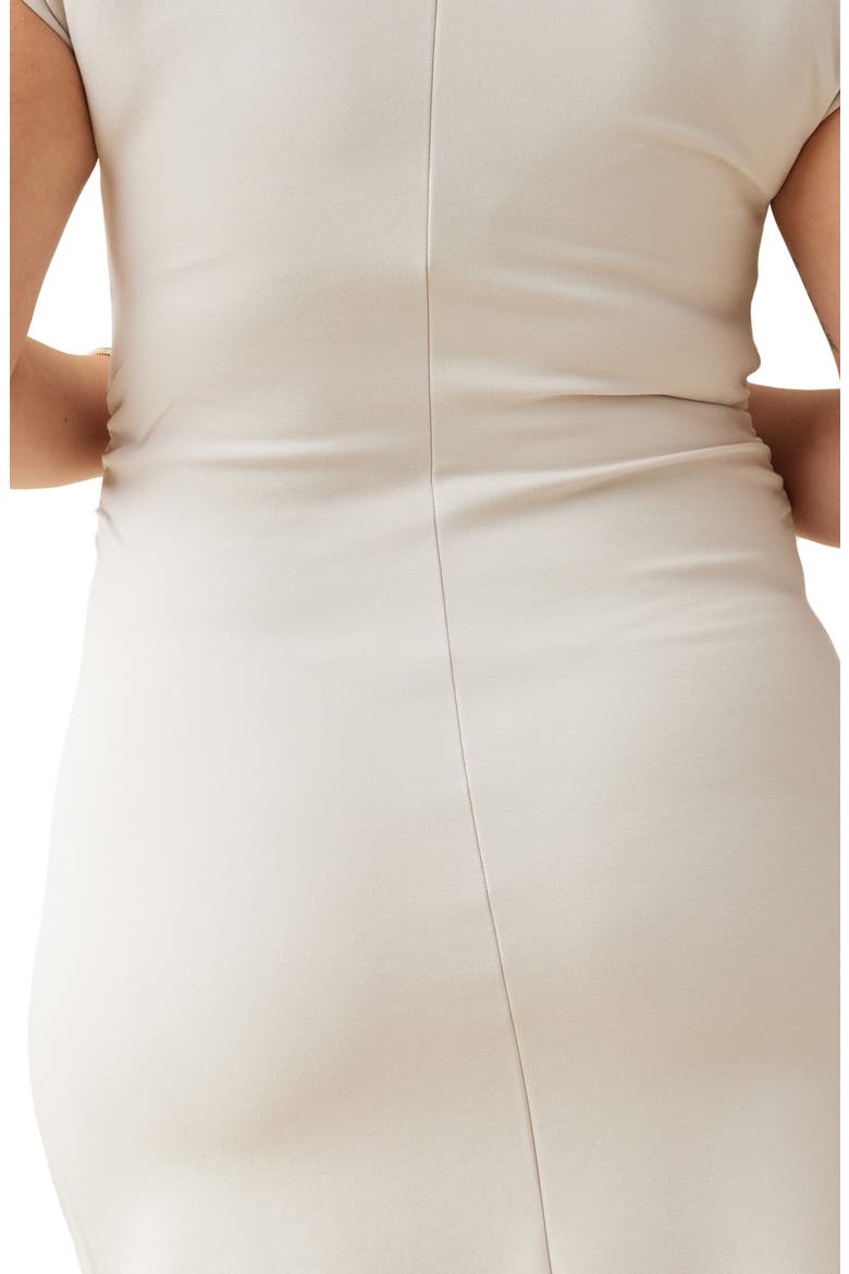 Sleeveless Maternity Dress, Alternate, color, STONE