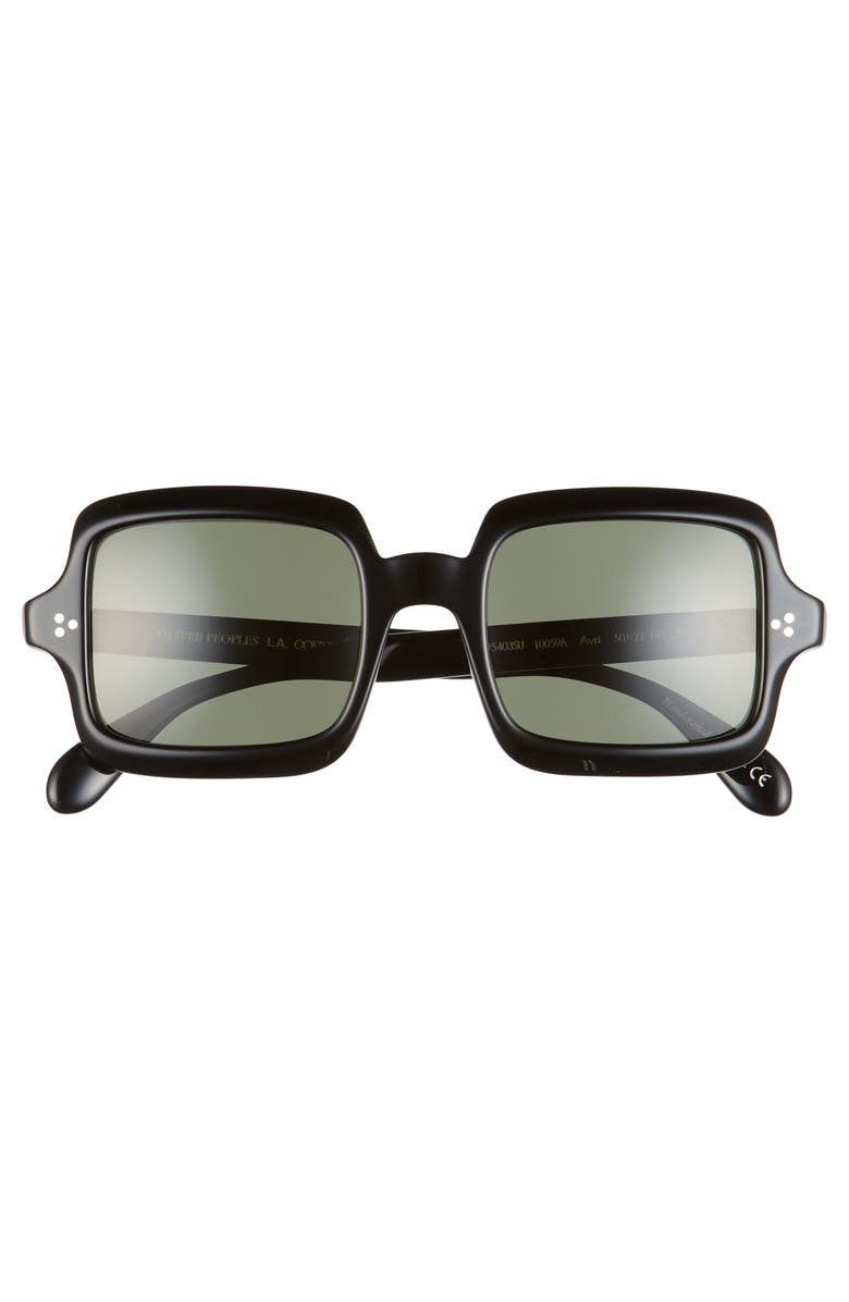 Oliver Peoples Avri 50mm Square Sunglasses, Alternate, color,