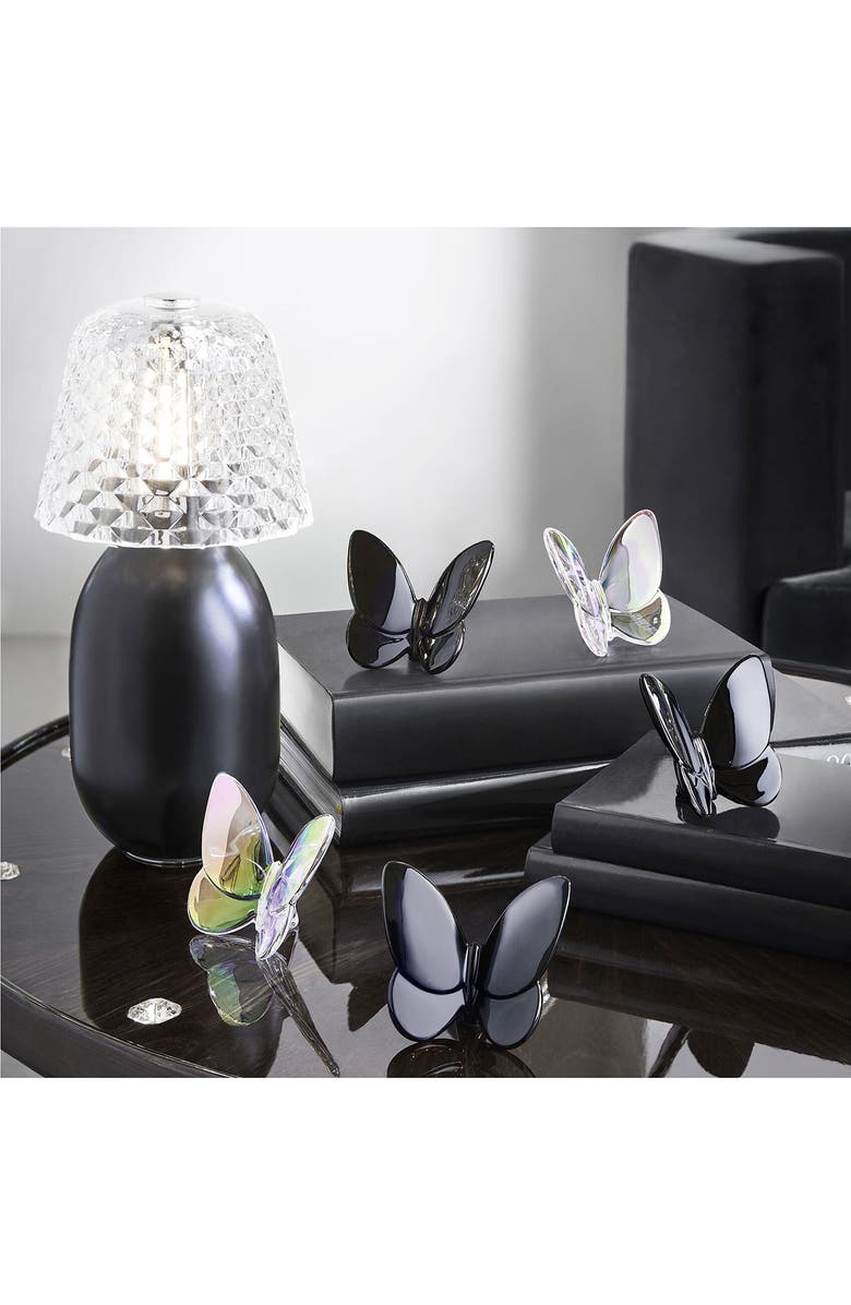 Baccarat Lucky Lead Crystal Butterfly, Alternate, color, 
