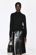 COS Merino Wool Funnel-neck Sweater
